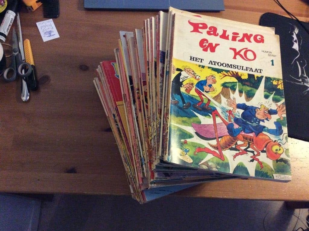 Paling & Ko strips. €2,50 per stuk. zie lijst voor titels, Meerdere stripboeken, Ophalen of Verzenden, Gelezen, F. Ibañez