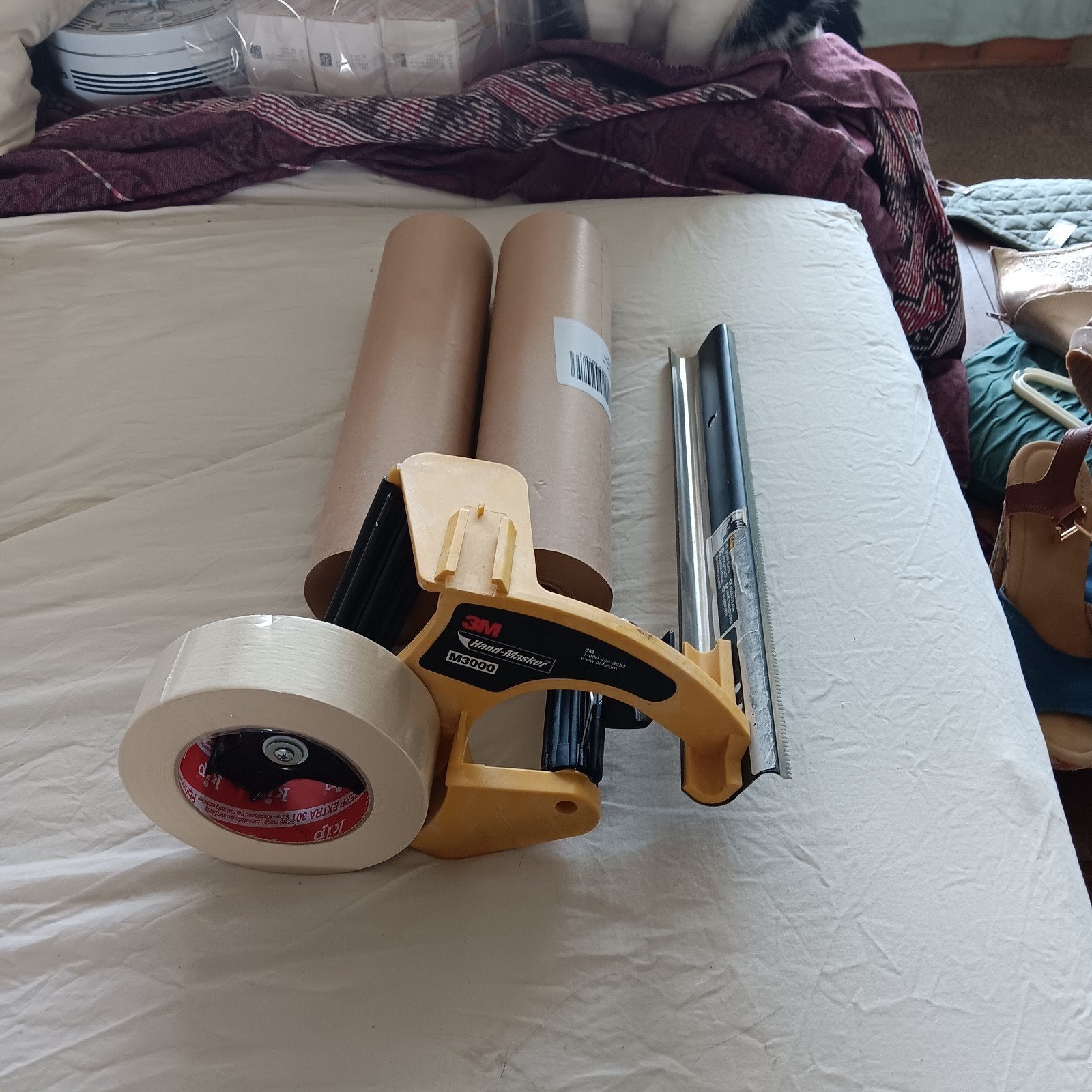 3M Hand-Masker M3000 met tape en afdekfolie, Ophalen of Verzenden