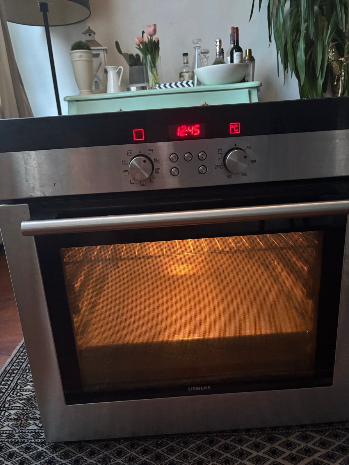 Siemens Inbouw Heteluchtoven HTHTB33, Ophalen, Gebruikt, Hete lucht, 60 cm of meer