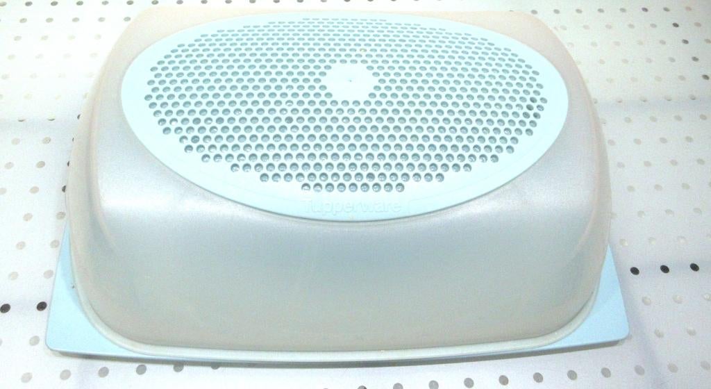 Tupperware kaasdoos retro vintage Cheesmart uit 2004, Ophalen of Verzenden, Gebruikt, Blauw, Overige typen