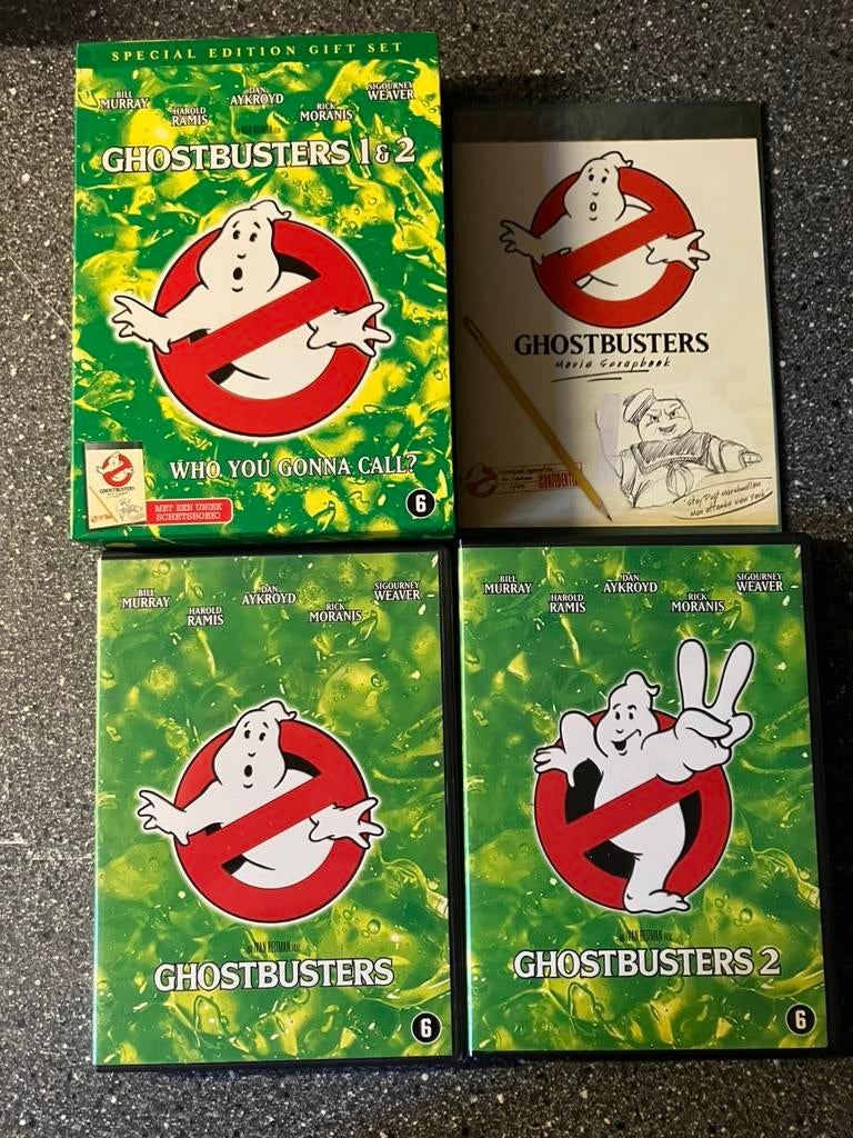 Ghostbusters 1+2 - Box, Boxset, Ophalen of Verzenden, Zo goed als nieuw, Vanaf 6 jaar