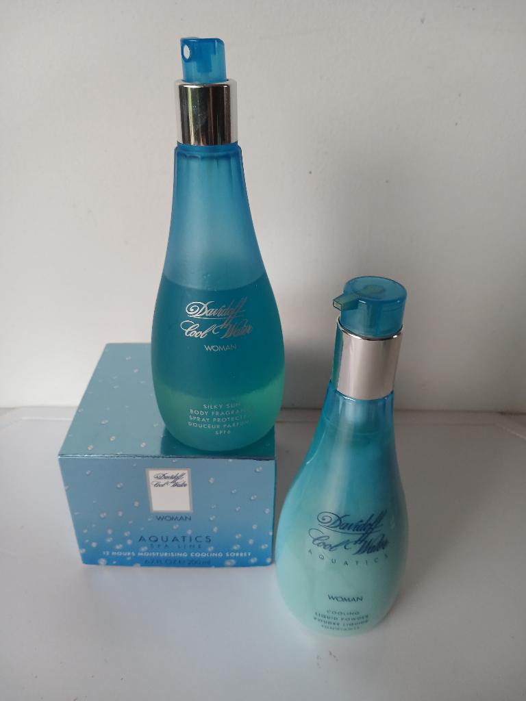 OLD VERSION Davidoff Cool Water : Silky Sun, Cooling Powder, Verzenden, Nieuw, Overige typen, Gevuld