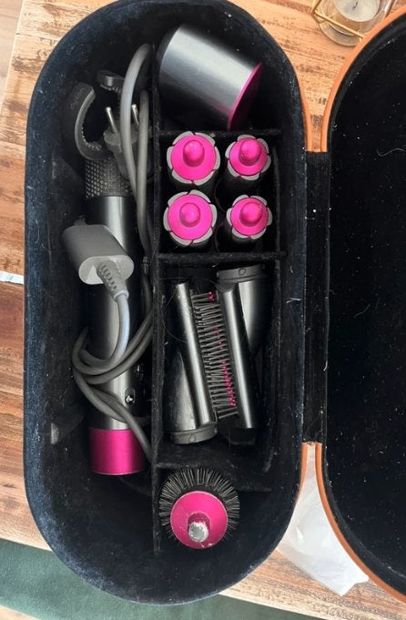 Dyson Airwrap - roze, Verzenden, Gebruikt, Föhn of Haardroger