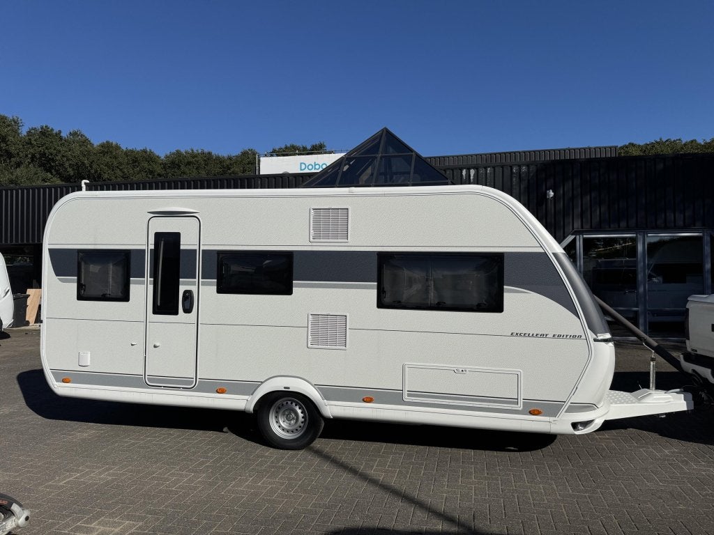 Hobby Excellent Edition 495 UL 2026 | Enkele bedden, Caravans en Kamperen, Schokbreker, Rondzit, Hobby, Bedrijf