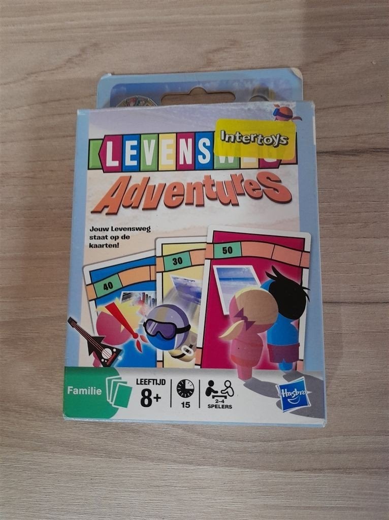 Levensweg adventures kaartspel - s1433, Verzenden, Zo goed als nieuw
