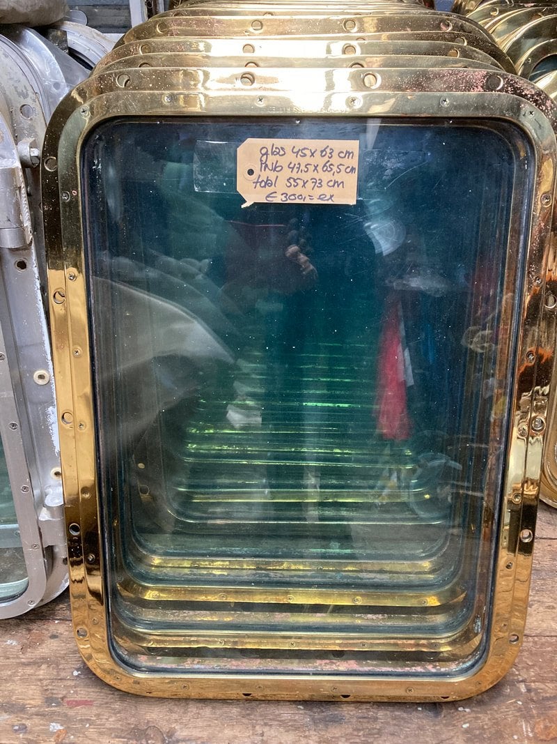 te koop originele messing scheepsramen, Ophalen of Verzenden