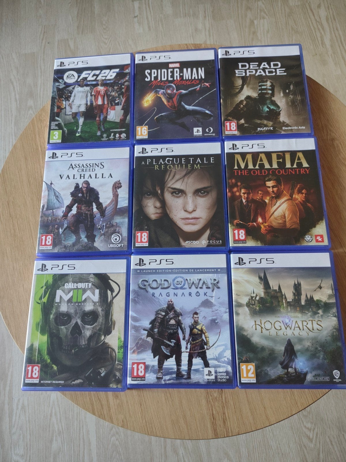Playstation 5 Games For sale collection, Spelcomputers en Games, Avontuur en Actie, Ophalen of Verzenden, Zo goed als nieuw, 3 spelers of meer