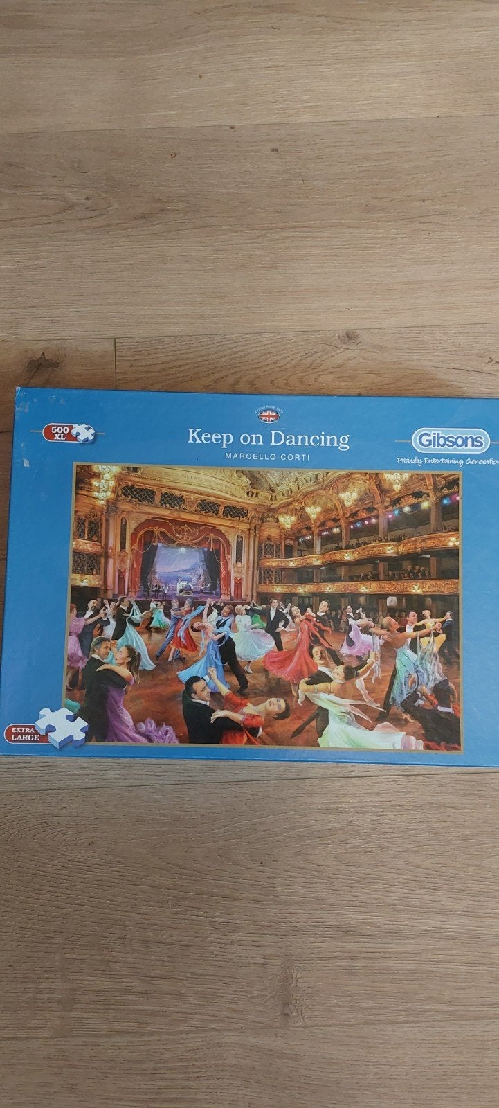 Gibsons puzzel Keep on Dancing 500 XL, Ophalen, 500 t/m 1500 stukjes, Zo goed als nieuw
