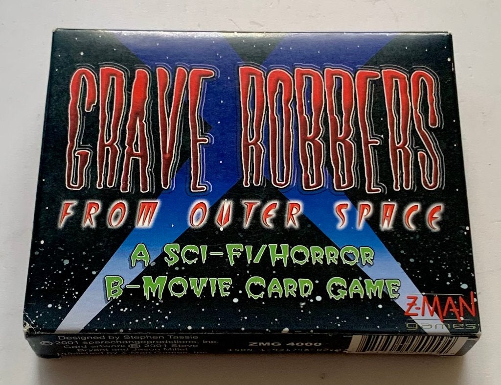 Grave Robbers From Outer Space [Sci-Fi/Horror Card Game], Vijf spelers of meer, Ophalen of Verzenden, Nieuw, ZMAN Games