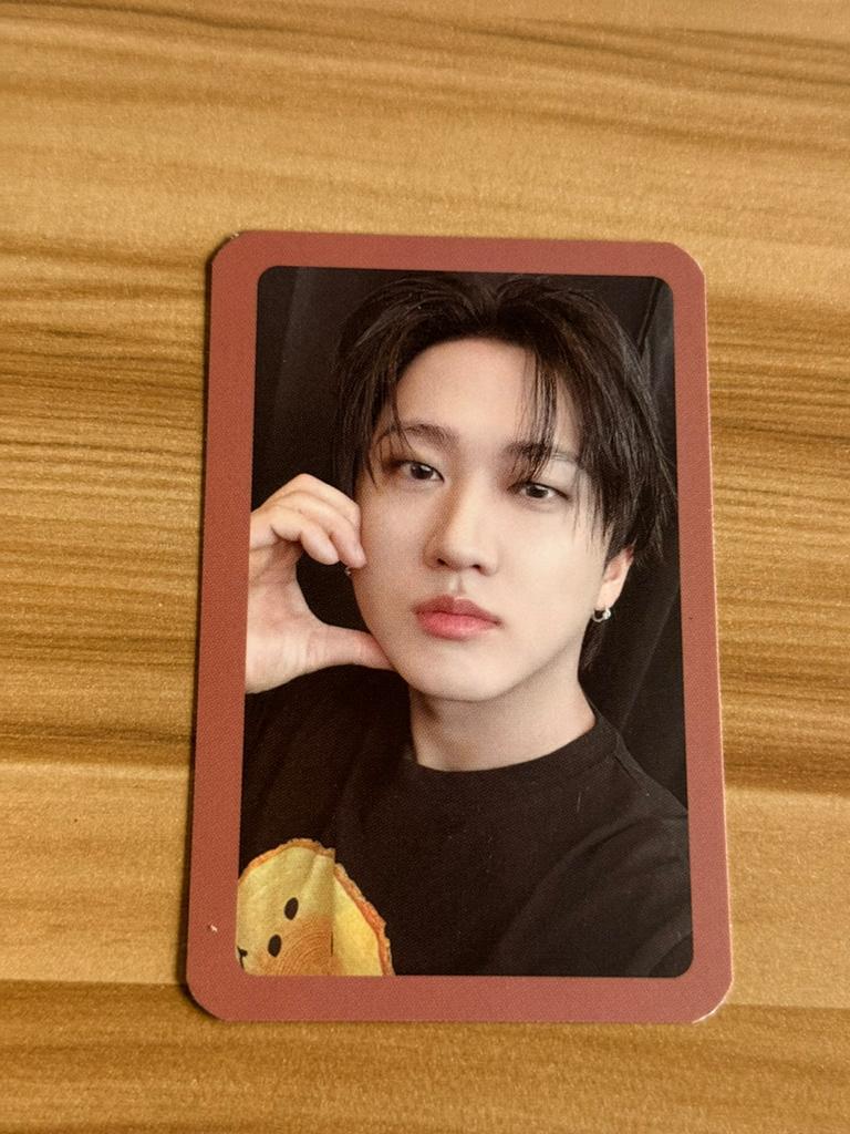 Stray Kids Changbin photo card dominate, Ophalen of Verzenden, Zo goed als nieuw, Foto of Kaart
