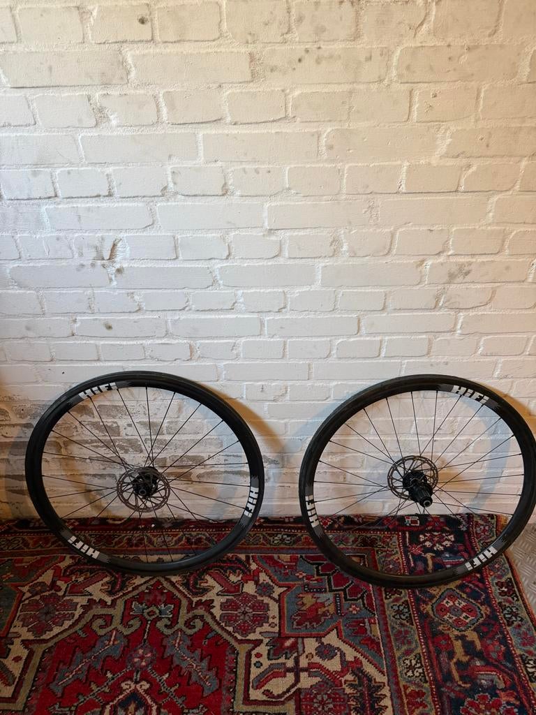 Hifi carbon tubular wielset met Challenge Limus tubes, Fietsen en Brommers, Fietsonderdelen, Ophalen of Verzenden, Gebruikt, Wiel