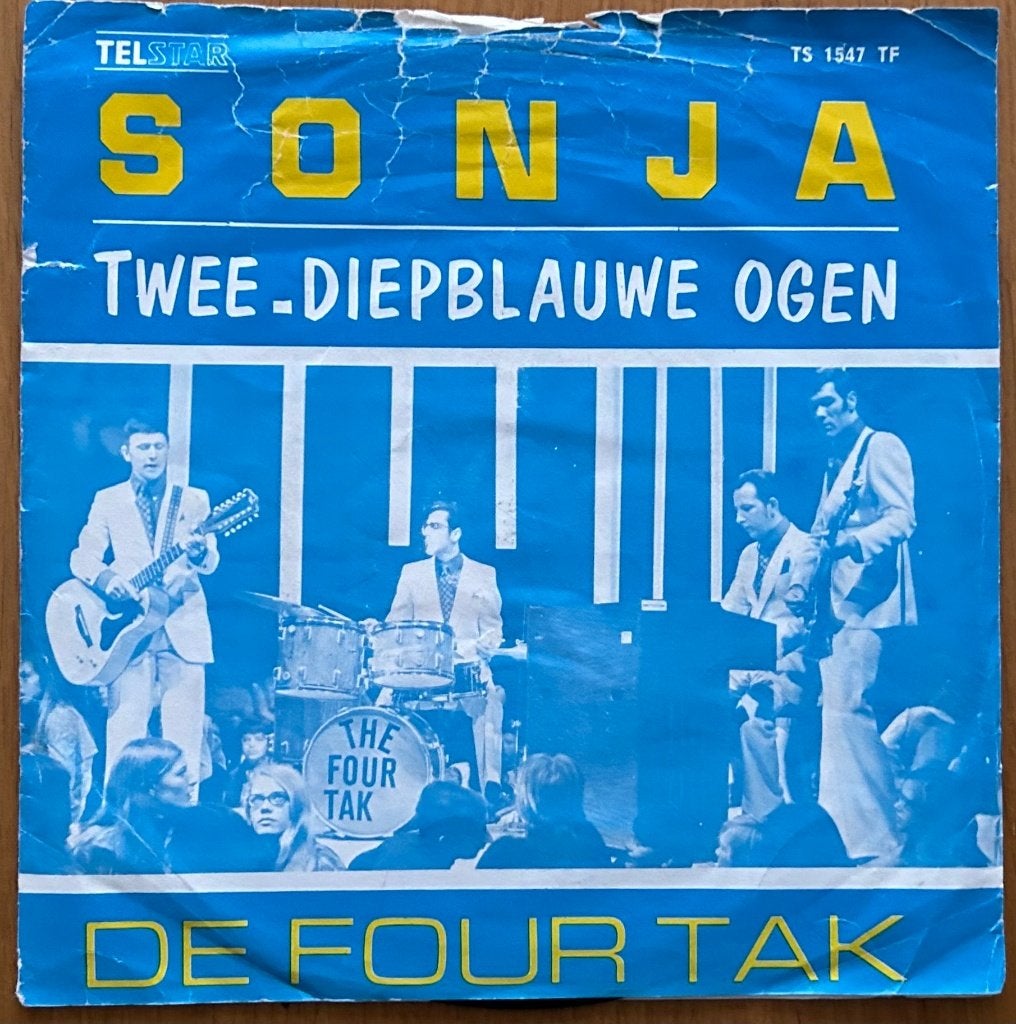 Piraten Single De Four Tak (Telstar)., Cd's en Dvd's, Vinyl Singles, Gebruikt, Verzenden, 7 inch, Overige typen