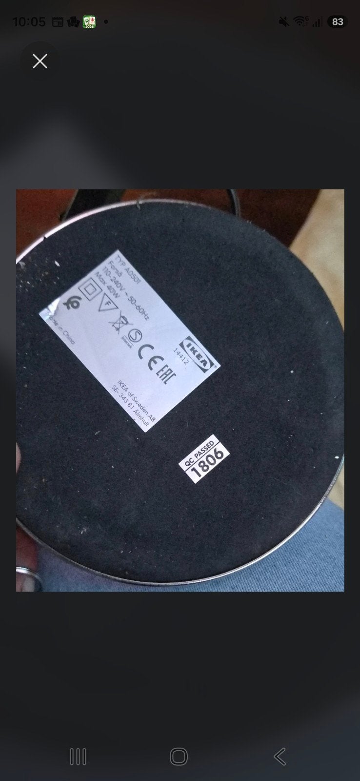 IKEA Bureaulamp / Tafellamp - Verstelbaar Metaal, Huis en Inrichting, Lampen | Tafellampen, Bureaulamp, Gebruikt, E14 (klein)