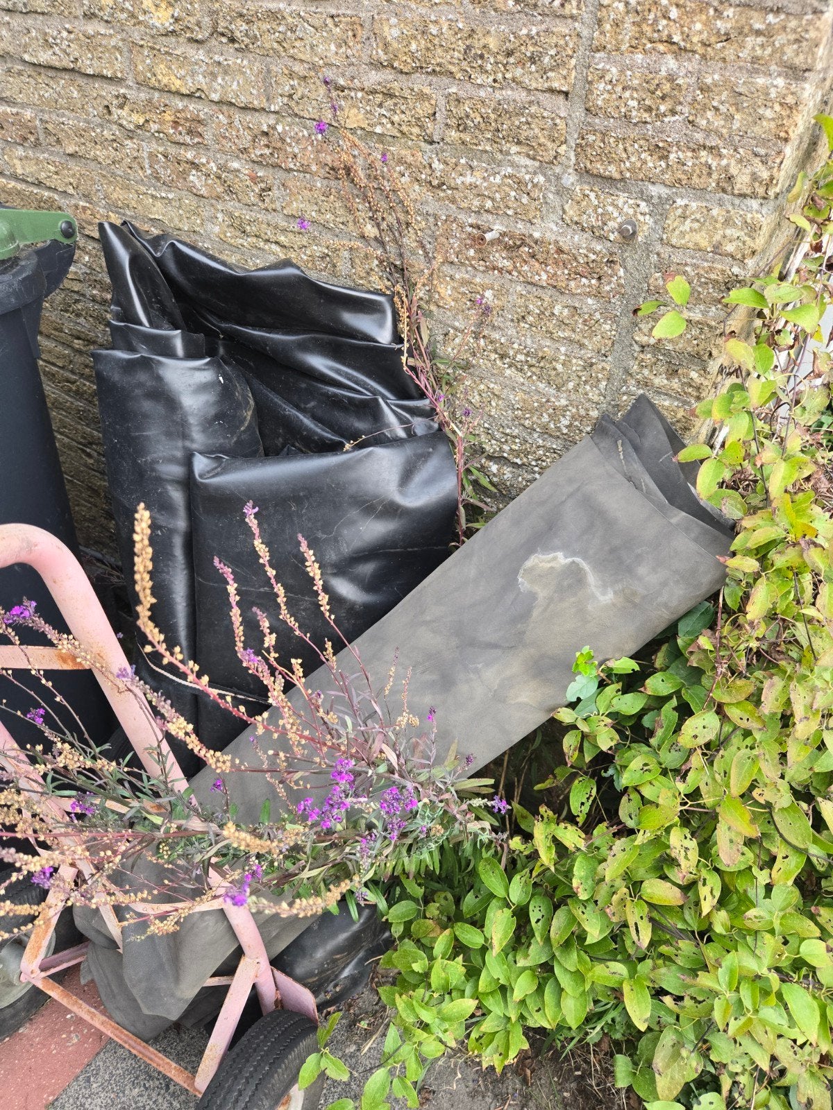 Zware rubberen matten voor diverse toepassingen, Tuin en Terras, Vijvers, Ophalen, Gebruikt