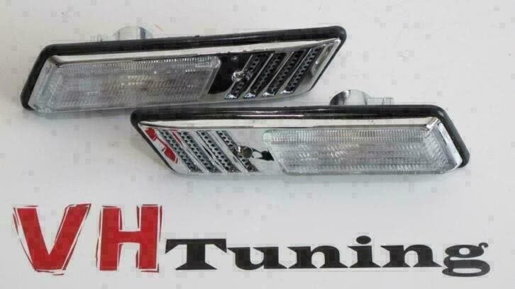 Zijscherm knipperlichten chroom BMW E36, Ophalen of Verzenden