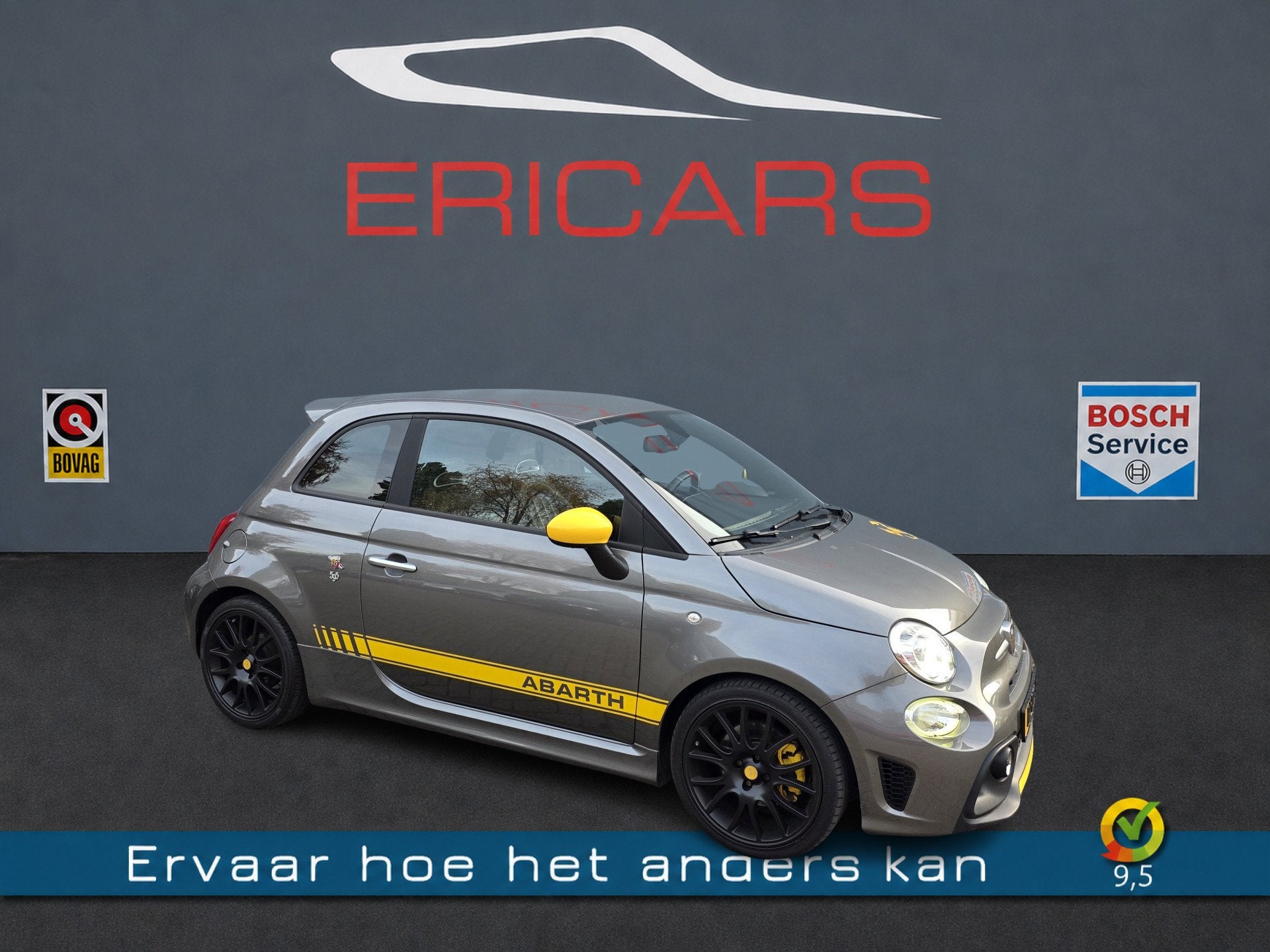 Fiat 500 1.4 T-Jet Abarth 595 Pista NAVI 2 SETS VELGEN TEL, Voorwielaandrijving, 4 cilinders, Automatische klimaatregeling, Bedrijf