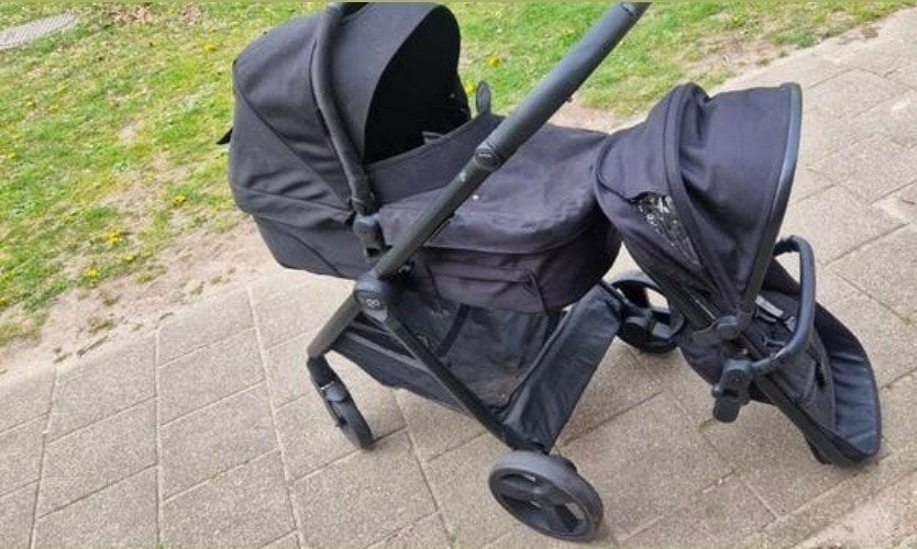 Adventure XGO Combiwagen met Reiswieg en Zitje, Ophalen of Verzenden, Overige merken, Verstelbare duwstang