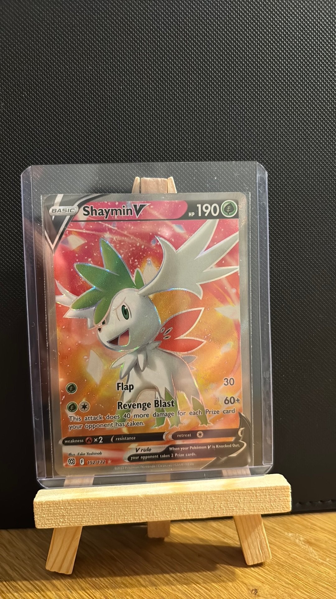 Shaymin V 152/172 pokemon, Ophalen of Verzenden, Zo goed als nieuw