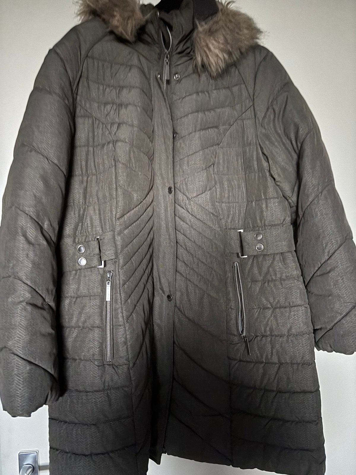 Dames winterjas, Kleding | Dames, Ophalen of Verzenden, Gedragen, Maat 46/48 (XL) of groter, Groen