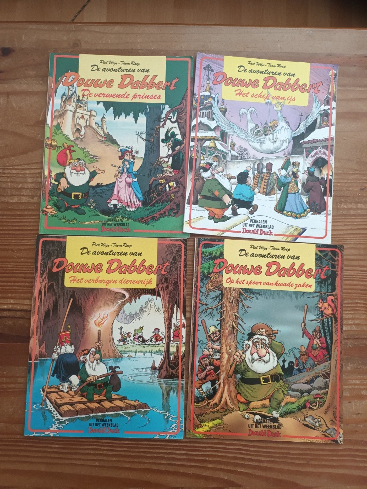 Douwe Dabbert stripboeken - 4 delen, Ophalen of Verzenden