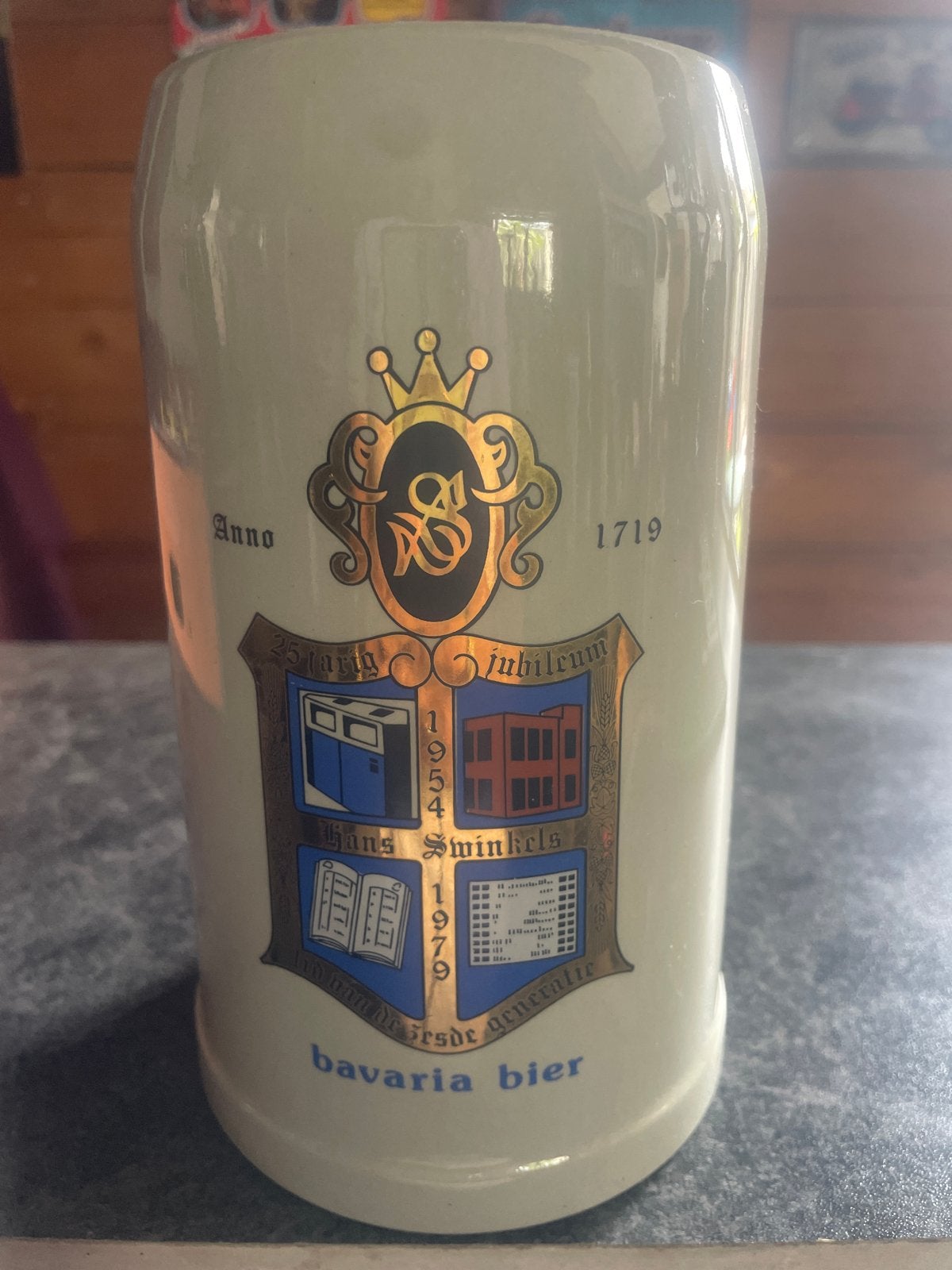 Vintage Bavaria Bier Pul - Hans Swinkels Jubileum 1954-1979, Verzamelen, Ophalen, Nieuw, Pul(len), Bavaria