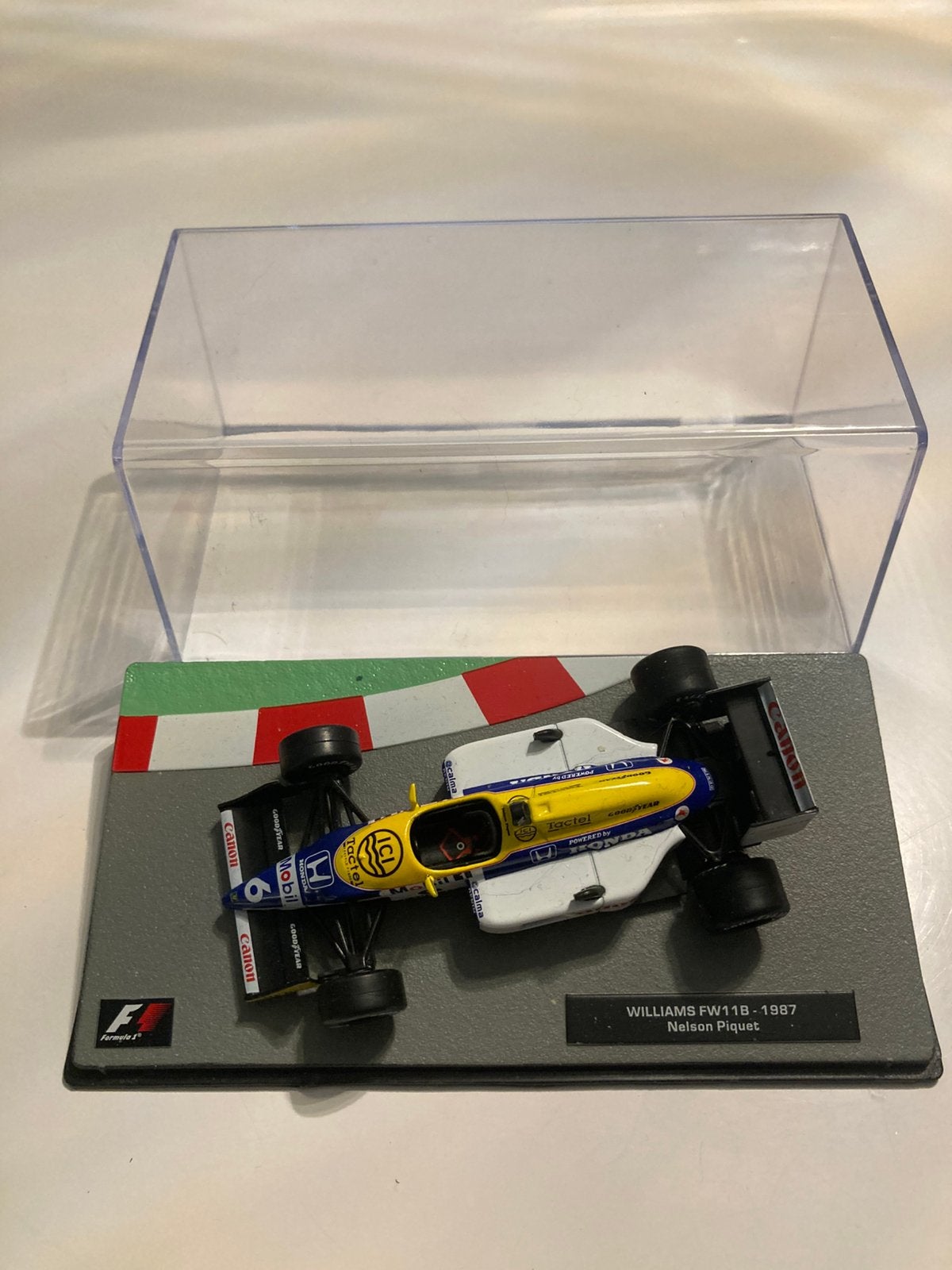 Williams fw11b-1987 nelson piquet 1/43, Ophalen of Verzenden, Nieuw, Auto