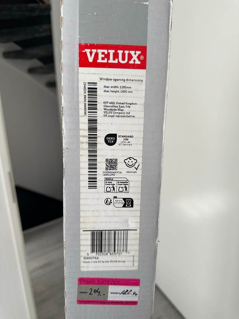 Nieuwe Velux insectenhor voor dakraam, Ophalen of Verzenden, Nieuw, Overige typen, Minder dan 200 cm