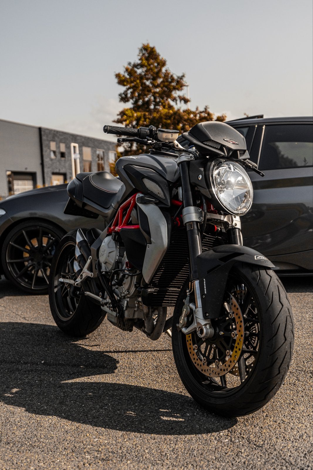 MV Agusta Brutale 800 Custom Uitlaat - Nette Staat!, Motoren, Sportuitlaat, Motorrijbewijs A, Gebruikt, 3 cilinders