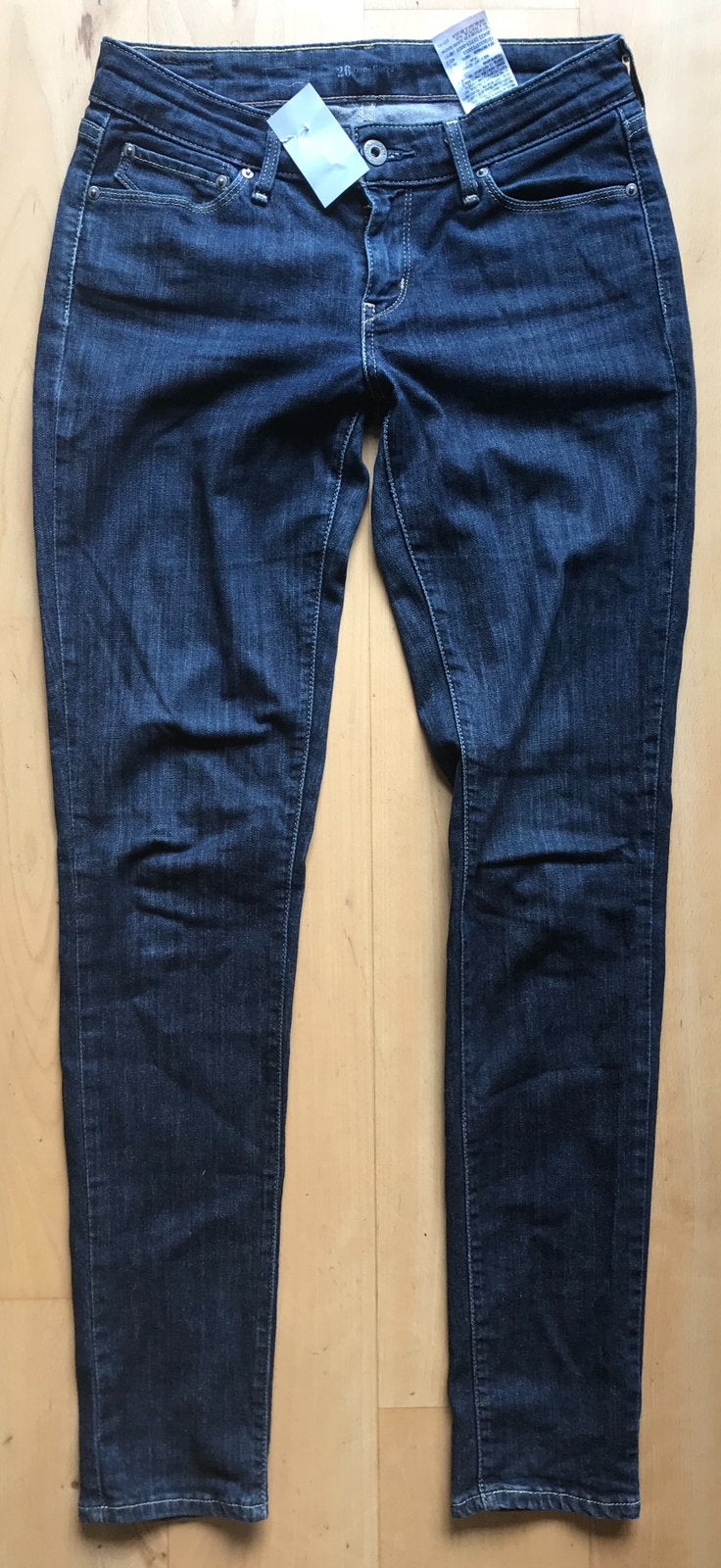 Levi’s Demi Curve Modern Rise Skinny dames jeans W26 L32, Kleding | Dames, Ophalen of Verzenden, Zo goed als nieuw, Blauw, W27 (confectie 34) of kleiner
