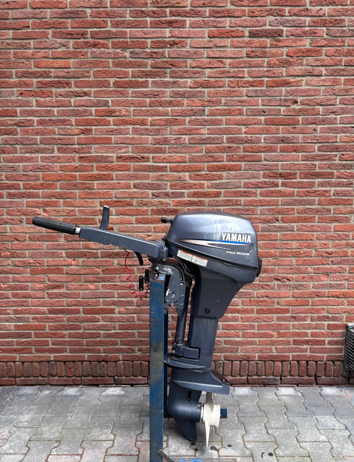 Yamaha High Thrust 8 pk langstaart, Watersport en Boten, Buiten- en Binnenboordmotoren, Ophalen, Zo goed als nieuw, Benzine, 5 tot 10 pk
