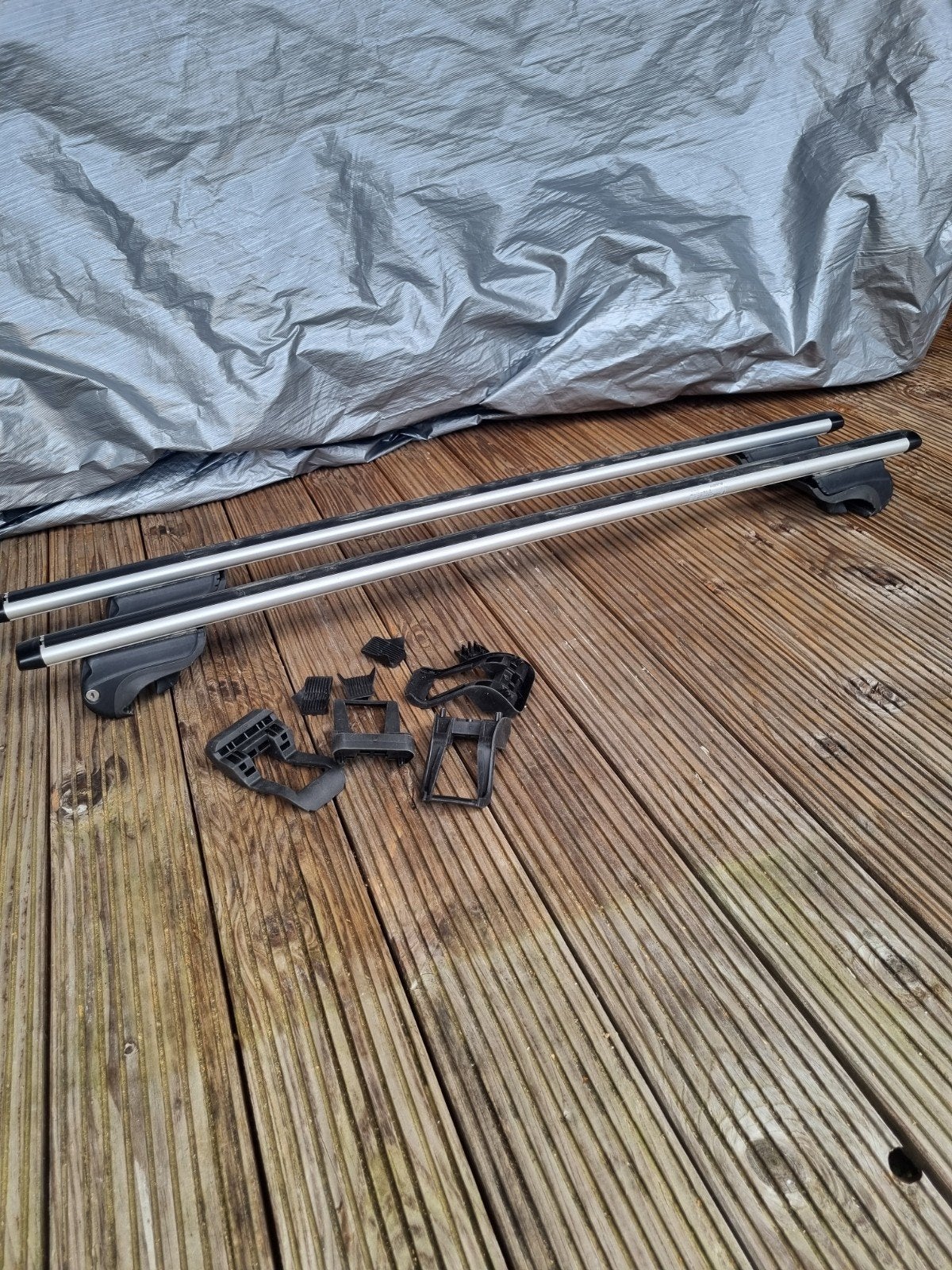 Hapro Cronos 126++ ALU dakdragers, Ophalen, Gebruikt
