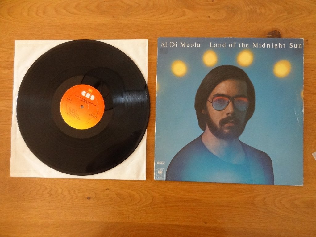 LP Al di Meola - Land of the midnight sun, Ophalen of Verzenden, Gebruikt, 12 inch, Poprock