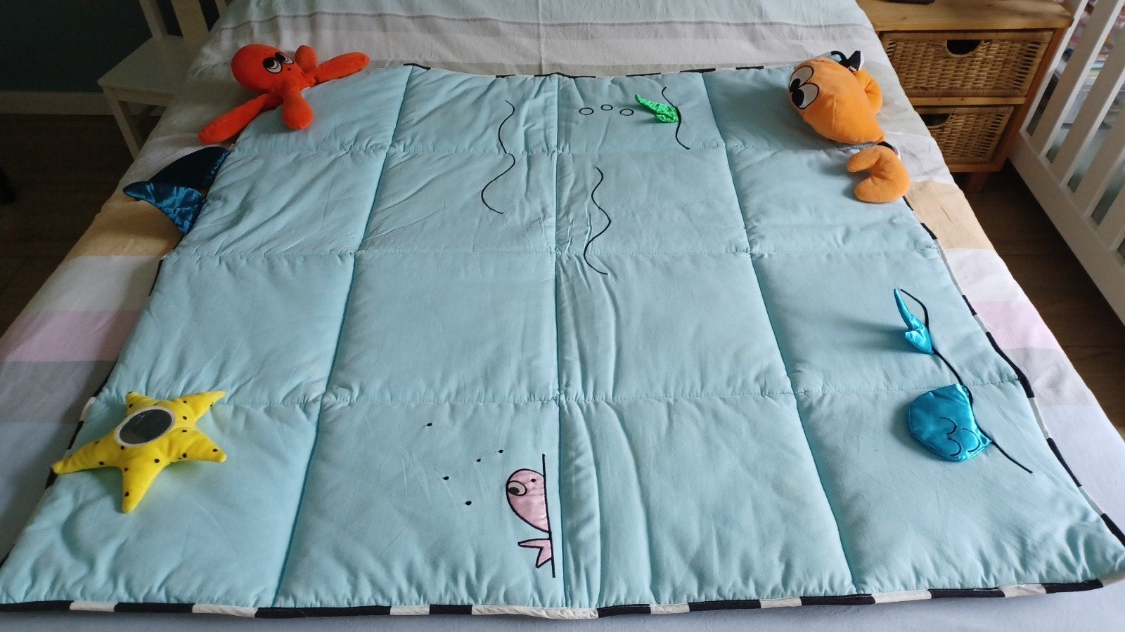 Speelkleed met zeedieren - Zo goed als nieuw, Ophalen of Verzenden, Zo goed als nieuw