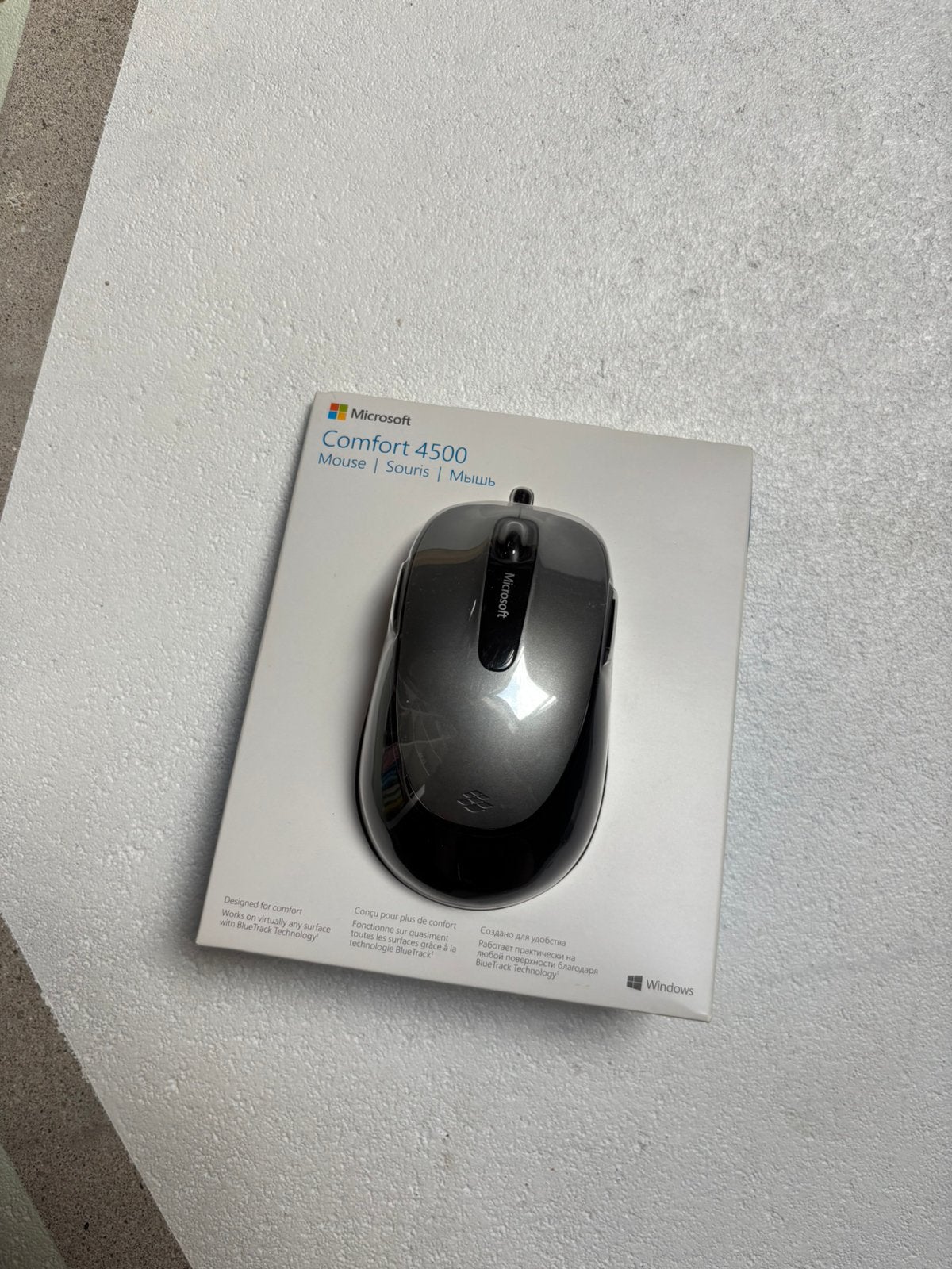 Microsoft comfort 4500 muis, Computers en Software, Muizen, Ophalen of Verzenden, Nieuw, Bedraad, Muis
