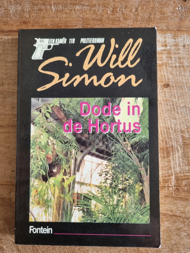 Will Simon - Dode in de Hortus (Politieroman), Boeken, Ophalen of Verzenden, Gelezen, Will Simon
