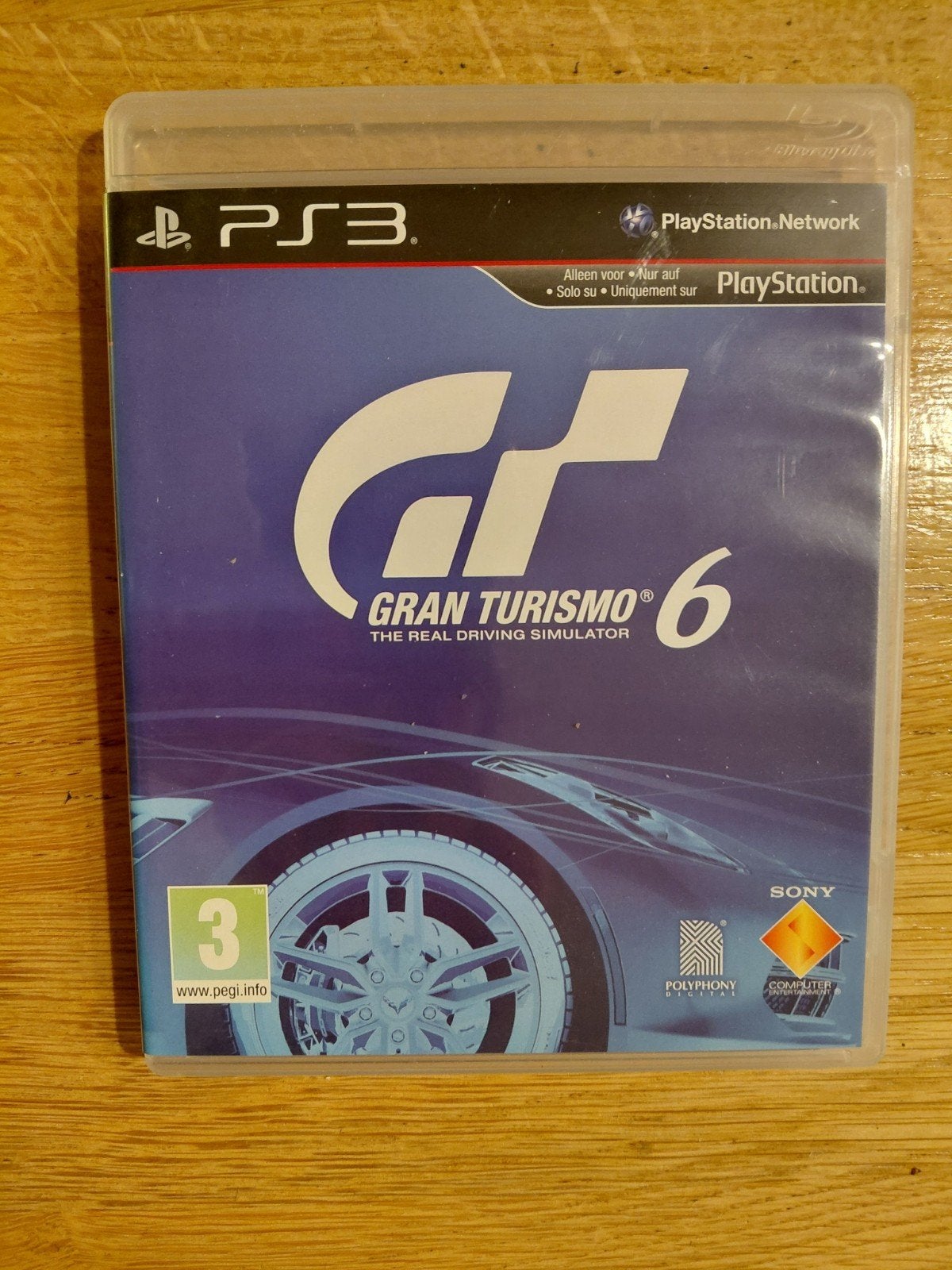 Gran Turismo 6 PS3 - The Real Driving Simulator, Ophalen, Racen en Vliegen, 2 spelers, Zo goed als nieuw