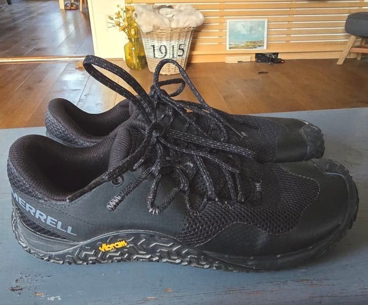 Merrell Trail Glove 7 maat 41 Gympen sneakers barefoot zgan!, Merrell, Zwart, Ophalen of Verzenden, Sneakers of Gympen