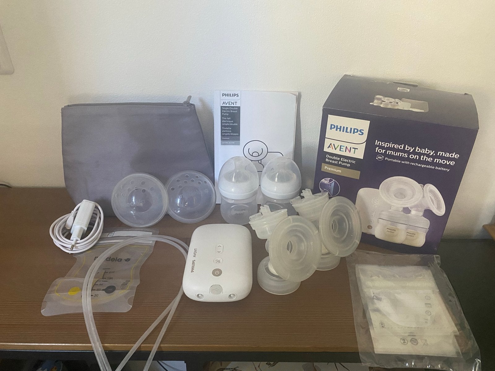 Complete Philips Avent elektrische borstkolf set, Ophalen, Zo goed als nieuw
