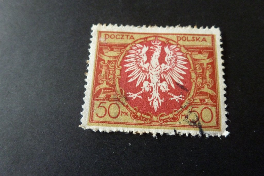 Polen - 9x  oude verschillende zegels 1921-1956 gestempeld, Ophalen of Verzenden, Polen, Gestempeld