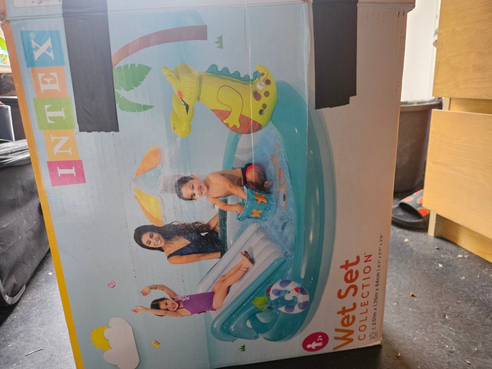 INTEX Kinderzwembad, Ophalen, Minder dan 200 cm, Opzetzwembad, Minder dan 80 cm