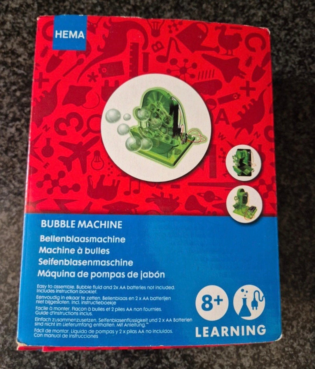 Hema Bubble Machine - Zeepbellenblaasmachine, Ophalen of Verzenden, Nieuw, Ontdekken