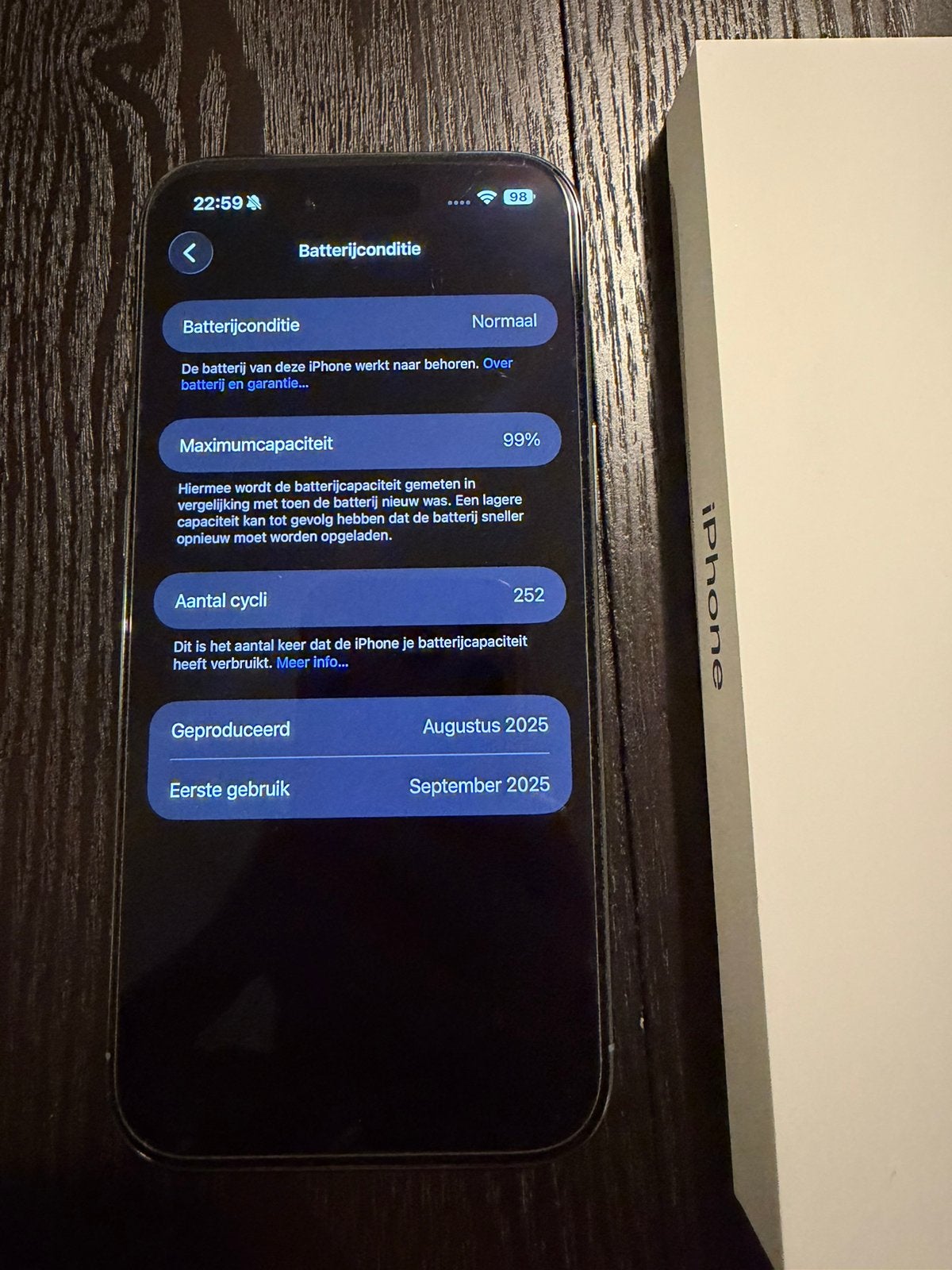 Iphone air sky blue, Telecommunicatie, Mobiele telefoons | Apple iPhone, 99 %, Overige modellen, Wit, Zo goed als nieuw