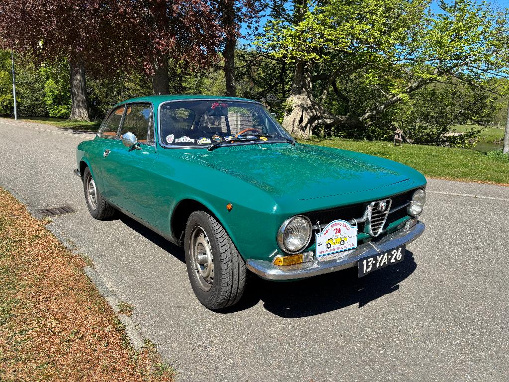 Alfa Romeo 1300 1.3 GT Junior 1973 Groen, 970 kg, Achterwielaandrijving, 4 cilinders, Handgeschakeld