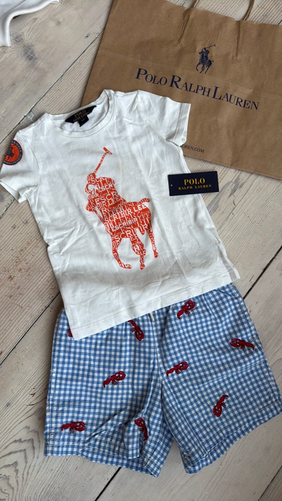 Prachtig RALPH LAUREN children’s literacy program shirt 104, Ophalen of Verzenden, Zo goed als nieuw, Jongen of Meisje, Shirt of Longsleeve