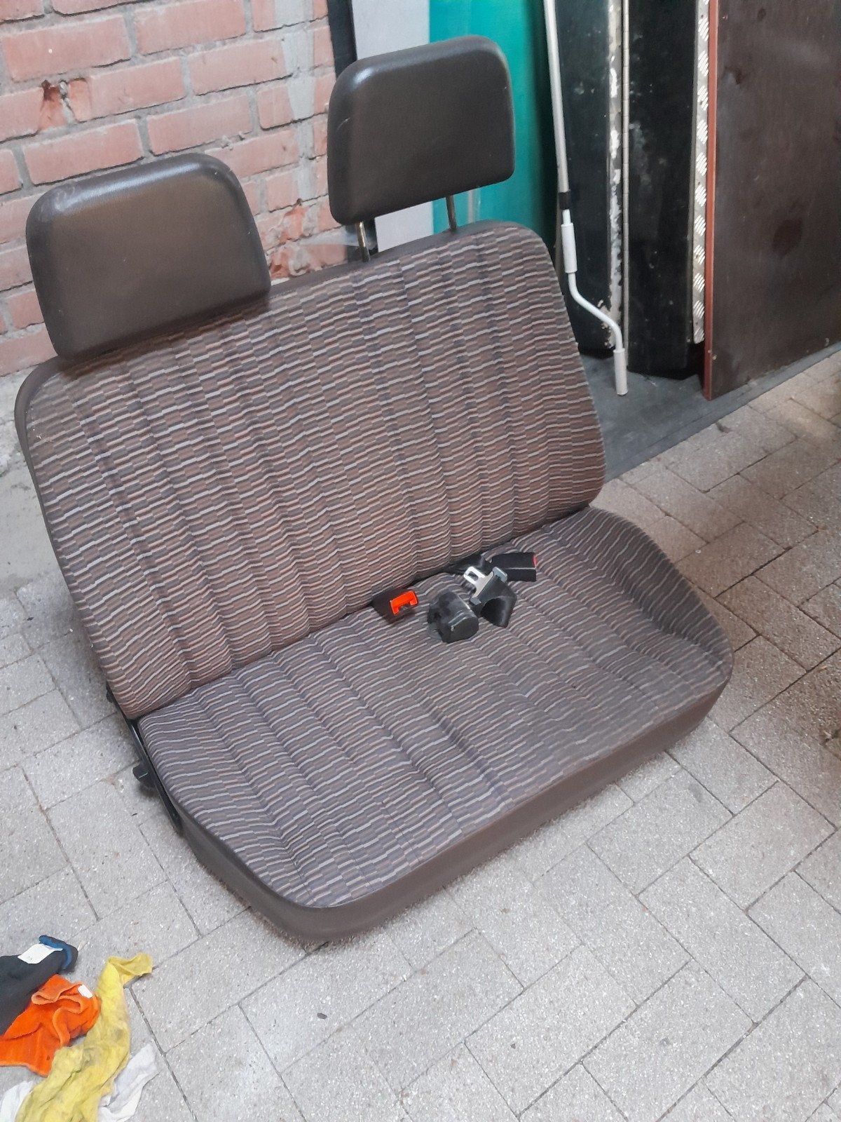Universeel camper bankje met gordels voor camper, Auto-onderdelen, Ophalen of Verzenden