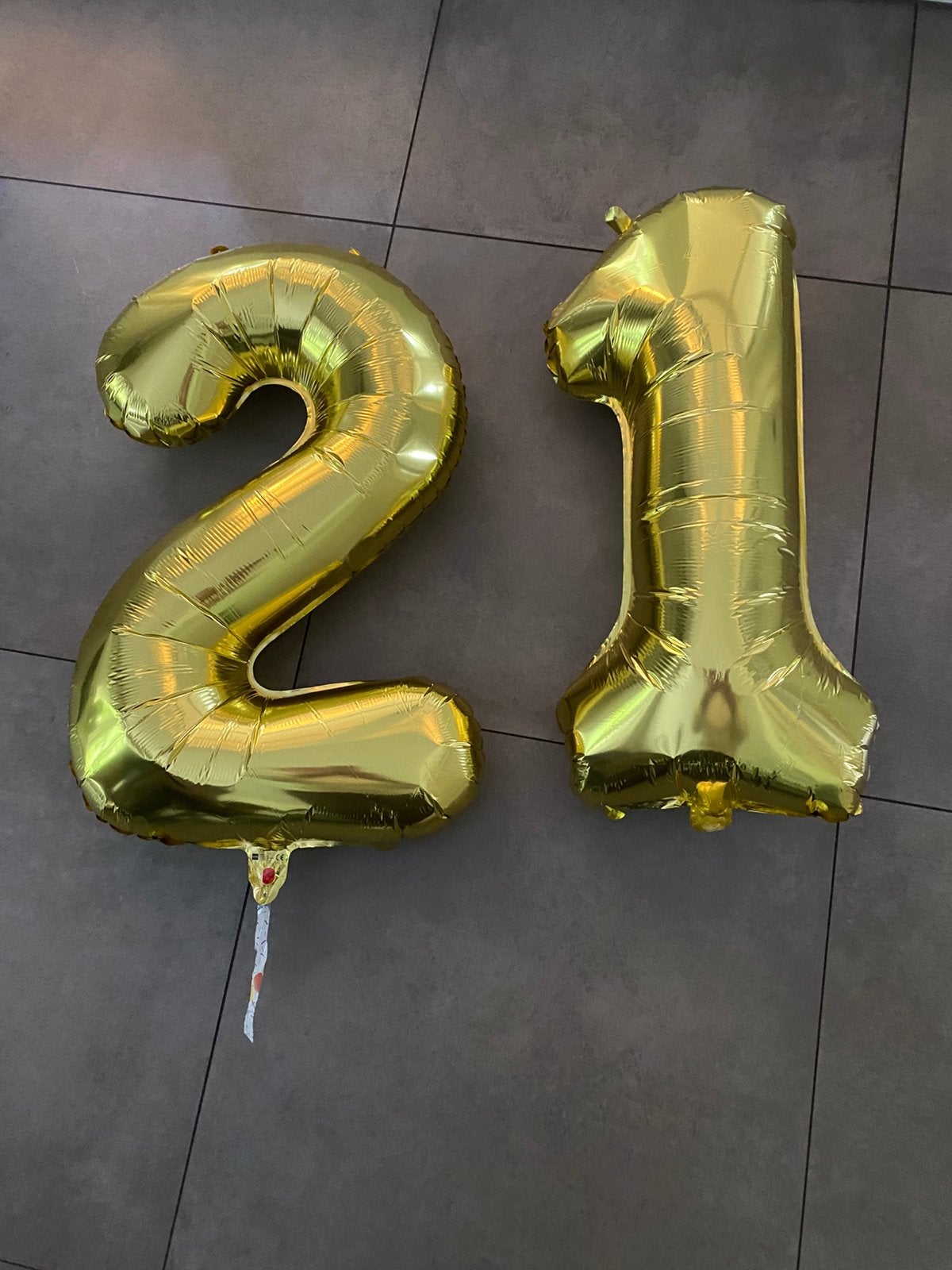 21 of 12 jaar, Hobby en Vrije tijd, Feestartikelen, Ophalen, Versiering, Verjaardag