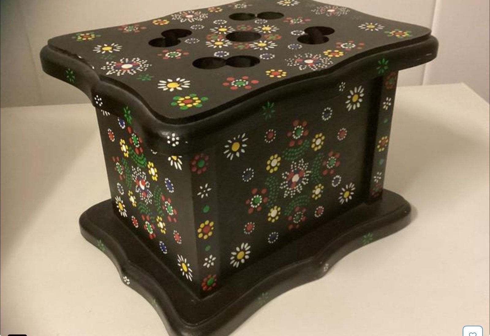 Originele Staphorster stippenwerk, stoof, handgemaakt,, Huis en Inrichting, Ophalen of Verzenden, Zo goed als nieuw