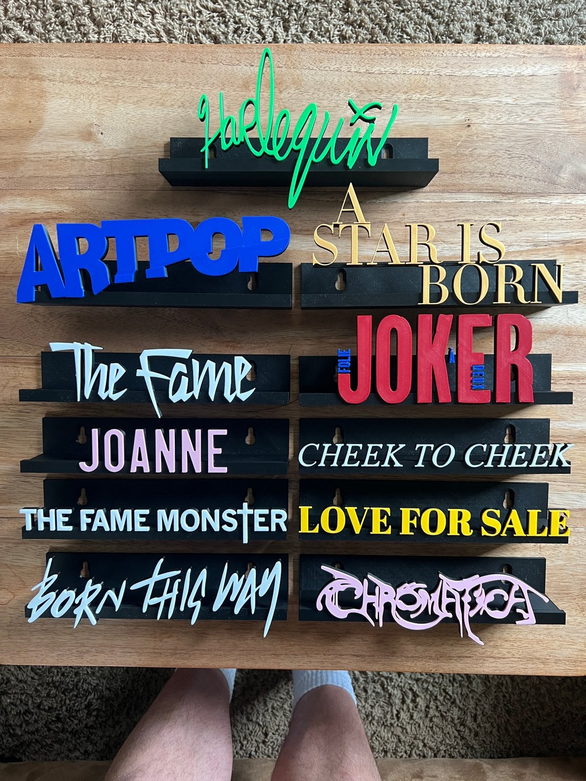 Lady Gaga vinylhouders, Ophalen of Verzenden