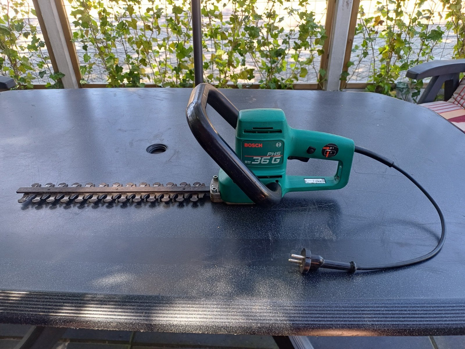 Bosch PHS 36 G Heggenschaar - Elektrisch, Tuin en Terras, Ophalen, Gebruikt, Elektrisch