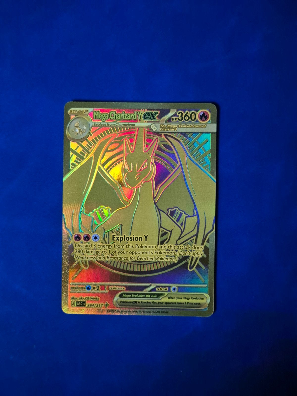 charizard 294/217, Ophalen of Verzenden, Nieuw, Losse kaart